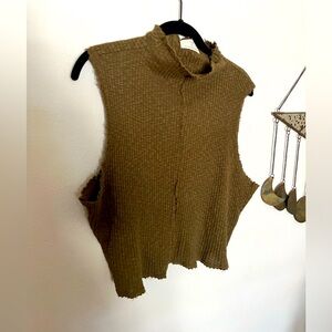 t.La Ribbed Crop Tank 🌵Large